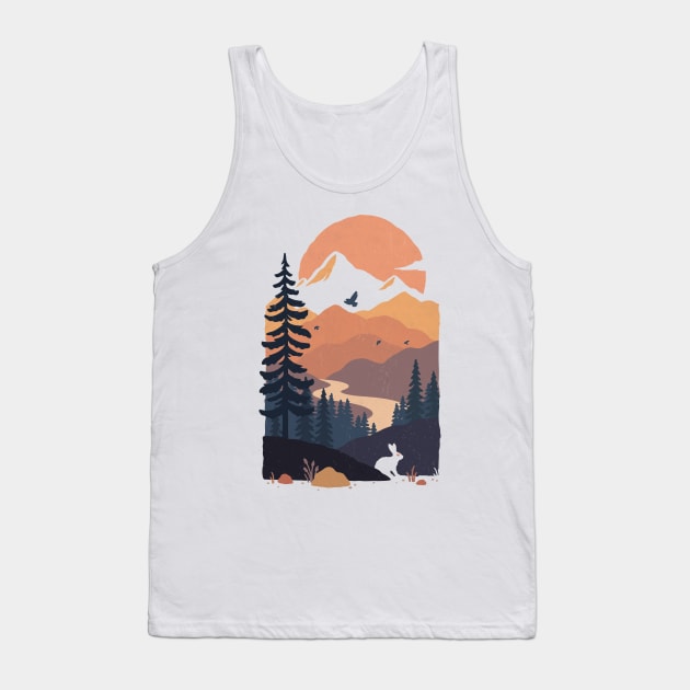 Clear Horizon Tank Top by WildOak